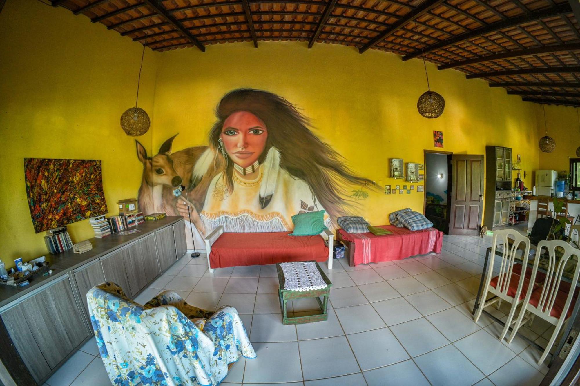 A Figueira Sagrada - Hostel Morro de São Paulo Eksteriør billede